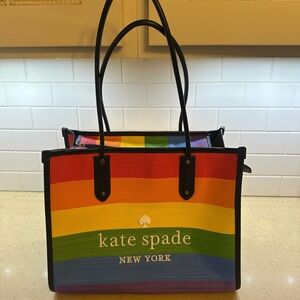 kate spade Multicolor Stripe Tote